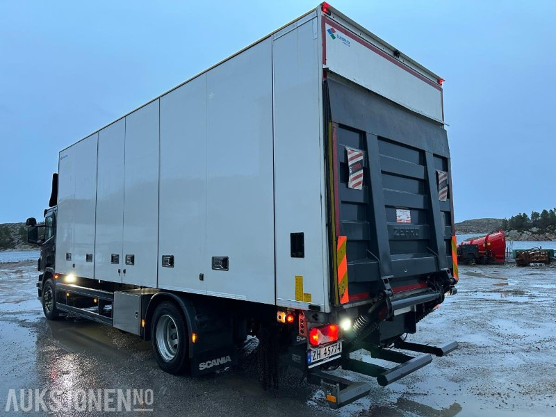 2016 Scania P280 - skapbil // bussbygg skap // 2 soner carrier kjøleaggregat - Kapalı kasa kamyon: fotoğraf 4 2016 Scania P280 - skapbil // bussbygg skap // 2 soner carrier kjøleaggregat - Kapalı kasa kamyon: fotoğraf 4