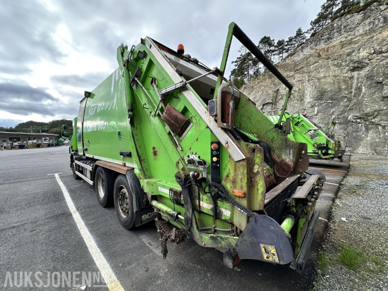 2016 Scania P320 Komprimatorbil - 2 kammer Inkl. biokammer/MTM påbygg/EU ok, 288978km - Çöp kamyonu: fotoğraf 3 2016 Scania P320 Komprimatorbil - 2 kammer Inkl. biokammer/MTM påbygg/EU ok, 288978km - Çöp kamyonu: fotoğraf 3