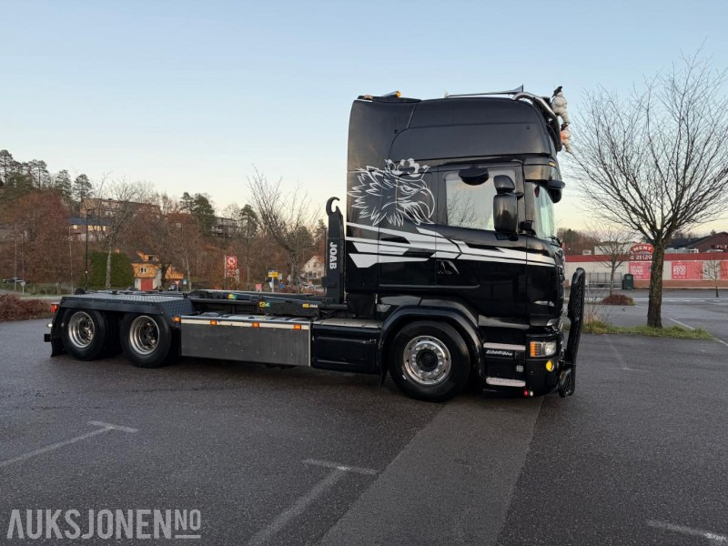 2016 Scania R580 evolution 125 krokbil - Kancalı yükleyici kamyon: fotoğraf 1 2016 Scania R580 evolution 125 krokbil - Kancalı yükleyici kamyon: fotoğraf 1