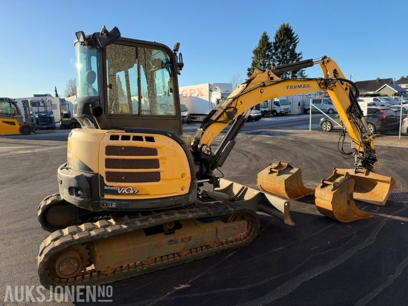 2016 Yanmar VIO57-U minigraver – Rototilt • 3 skuffer • Sentralsmøring • Kun 2 180 timer - Mini ekskavatör: fotoğraf 5 2016 Yanmar VIO57-U minigraver – Rototilt • 3 skuffer • Sentralsmøring • Kun 2 180 timer - Mini ekskavatör: fotoğraf 5