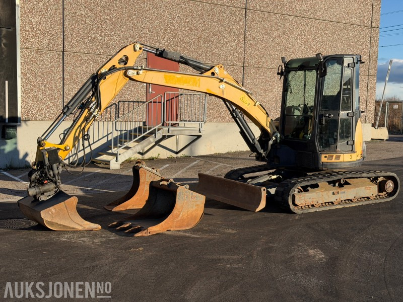 2016 Yanmar VIO57-U minigraver – Rototilt • 3 skuffer • Sentralsmøring • Kun 2 180 timer - Mini ekskavatör: fotoğraf 1 2016 Yanmar VIO57-U minigraver – Rototilt • 3 skuffer • Sentralsmøring • Kun 2 180 timer - Mini ekskavatör: fotoğraf 1