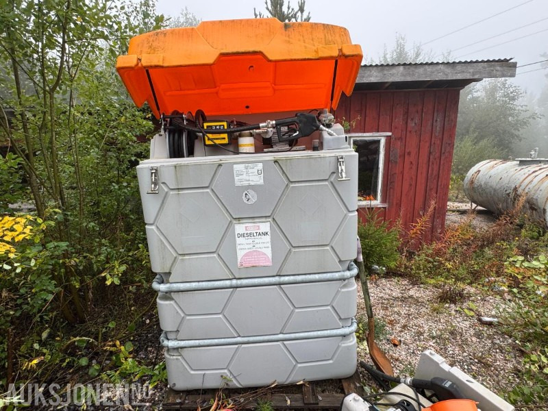 2017 Dieseltank 2500 liter med pumpe og televerk - İnşaat ekipmanı: fotoğraf 5 2017 Dieseltank 2500 liter med pumpe og televerk - İnşaat ekipmanı: fotoğraf 5