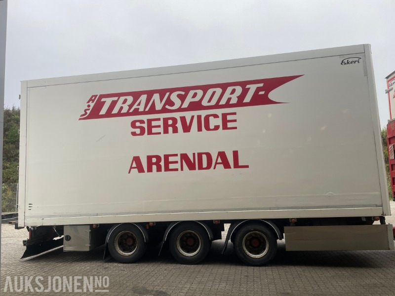 2017 Ekeri Skaphenger 3 akslet m/full sideåpning - Kapalı karoser römork: fotoğraf 4 2017 Ekeri Skaphenger 3 akslet m/full sideåpning - Kapalı karoser römork: fotoğraf 4