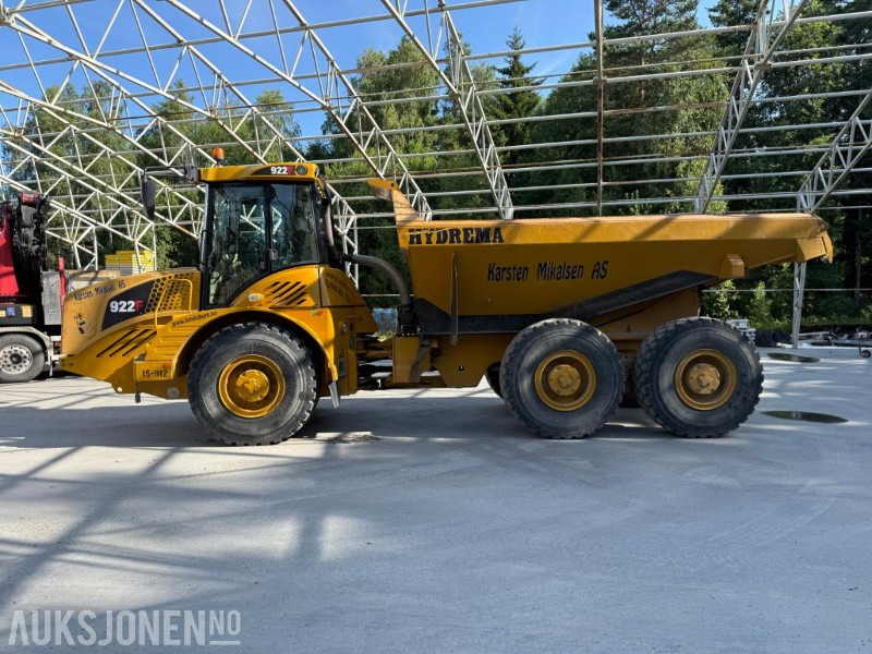2017 Hydrema 922F 2.55 DUMPER SERVICEHISTORIKK LITE TIMER. - Damper: fotoğraf 4 2017 Hydrema 922F 2.55 DUMPER SERVICEHISTORIKK LITE TIMER. - Damper: fotoğraf 4
