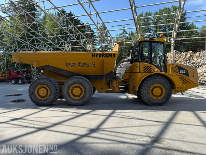 2017 Hydrema 922F 2.55 DUMPER SERVICEHISTORIKK LITE TIMER. - Damper: fotoğraf 3 2017 Hydrema 922F 2.55 DUMPER SERVICEHISTORIKK LITE TIMER. - Damper: fotoğraf 3