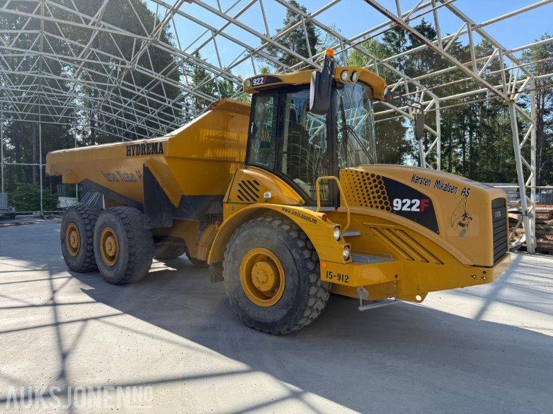 2017 Hydrema 922F 2.55 DUMPER SERVICEHISTORIKK LITE TIMER. - Damper: fotoğraf 2 2017 Hydrema 922F 2.55 DUMPER SERVICEHISTORIKK LITE TIMER. - Damper: fotoğraf 2