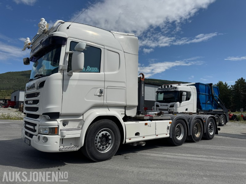 2017 Scania R730 4-akslet krokbil 8X4, EURO 6, KRANHYDRAULIKK, EVOLUTION 125 - Kancalı yükleyici kamyon: fotoğraf 2 2017 Scania R730 4-akslet krokbil 8X4, EURO 6, KRANHYDRAULIKK, EVOLUTION 125 - Kancalı yükleyici kamyon: fotoğraf 2