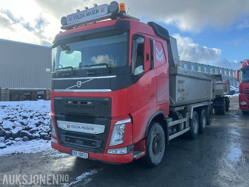 2017 Volvo FH 8X4 Tridem Tippbil EURO6 Istrail påbygg - Damperli kamyon: fotoğraf 1 2017 Volvo FH 8X4 Tridem Tippbil EURO6 Istrail påbygg - Damperli kamyon: fotoğraf 1