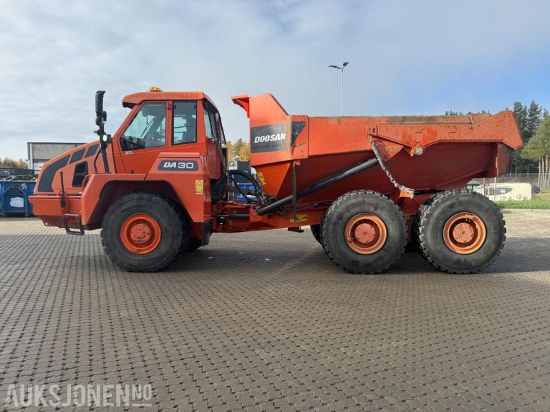 2018 Doosan DA30 DUMPER SERVICEHISTORIKK SENTRALSMØRING. - Damper: fotoğraf 3 2018 Doosan DA30 DUMPER SERVICEHISTORIKK SENTRALSMØRING. - Damper: fotoğraf 3