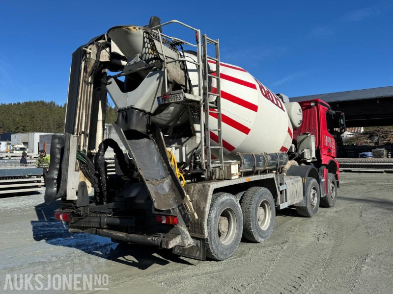 2018 Mercedes-Benz Arocs båndbil til betong - Transmikser: fotoğraf 5 2018 Mercedes-Benz Arocs båndbil til betong - Transmikser: fotoğraf 5