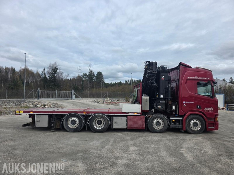 2019 Scania R580 8X2 Euro 6 kranbil Topp utstyrt servicehistorikk HIAB-kran 858, 80 Tm Nylig EU - Vinçli kamyon: fotoğraf 5 2019 Scania R580 8X2 Euro 6 kranbil Topp utstyrt servicehistorikk HIAB-kran 858, 80 Tm Nylig EU - Vinçli kamyon: fotoğraf 5