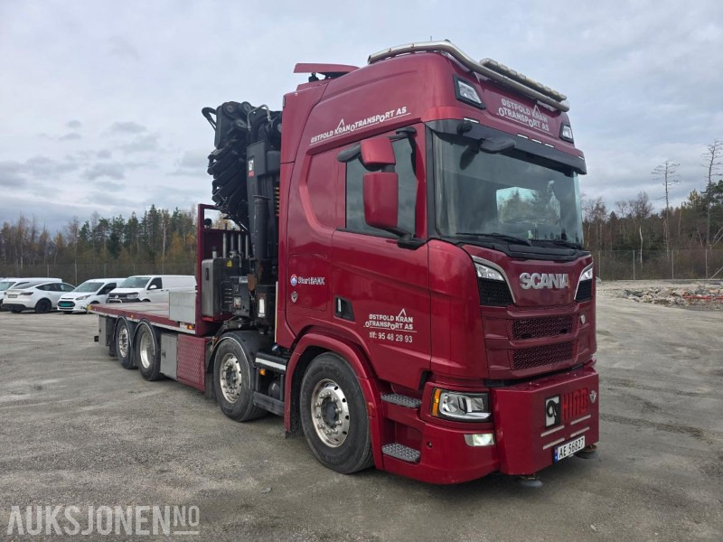 2019 Scania R580 8X2 Euro 6 kranbil Topp utstyrt servicehistorikk HIAB-kran 858, 80 Tm Nylig EU - Vinçli kamyon: fotoğraf 4 2019 Scania R580 8X2 Euro 6 kranbil Topp utstyrt servicehistorikk HIAB-kran 858, 80 Tm Nylig EU - Vinçli kamyon: fotoğraf 4