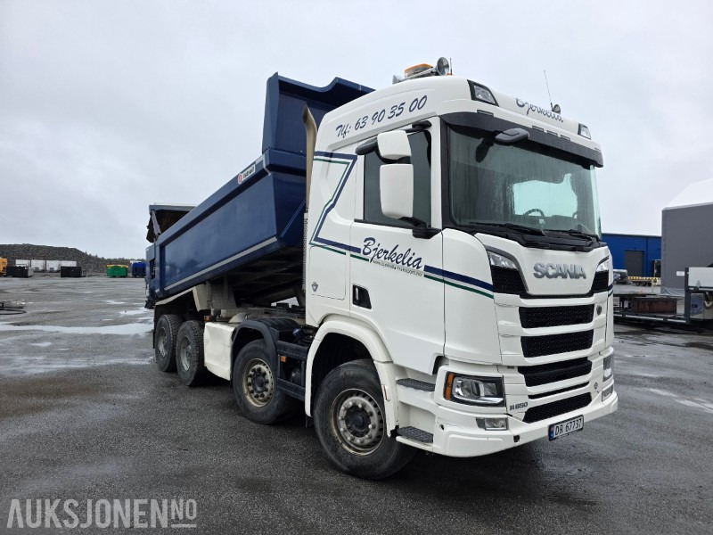 2019 Scania R650 8X4 tippbil med ISTRAIL henger Lav kilometer - Damperli kamyon: fotoğraf 2 2019 Scania R650 8X4 tippbil med ISTRAIL henger Lav kilometer - Damperli kamyon: fotoğraf 2