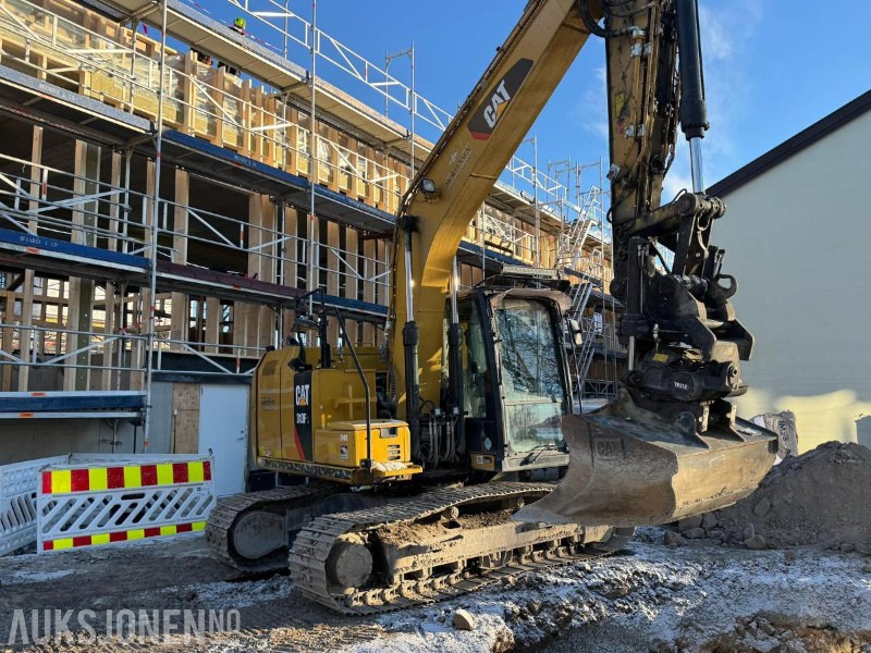 2020 Cat 313FL gravemaskin med maskinstyring / 2 skuffer / 5278 timer - Ekskavatör: fotoğraf 4 2020 Cat 313FL gravemaskin med maskinstyring / 2 skuffer / 5278 timer - Ekskavatör: fotoğraf 4