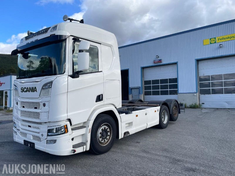 2020 Scania R580 6X2 CHASSIS - 570.526 KM/VBG/HELLUFT - Şasi kamyon: fotoğraf 1 2020 Scania R580 6X2 CHASSIS - 570.526 KM/VBG/HELLUFT - Şasi kamyon: fotoğraf 1
