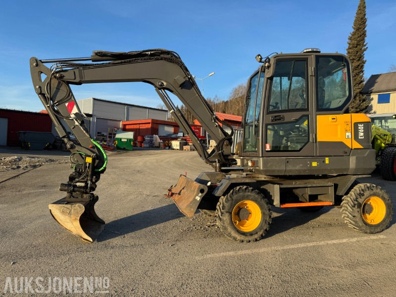 2020 Volvo EW60E HJULGRAVER MED TOLTROTATOR OG 2 SKUFFER - Ekskavatör: fotoğraf 1 2020 Volvo EW60E HJULGRAVER MED TOLTROTATOR OG 2 SKUFFER - Ekskavatör: fotoğraf 1