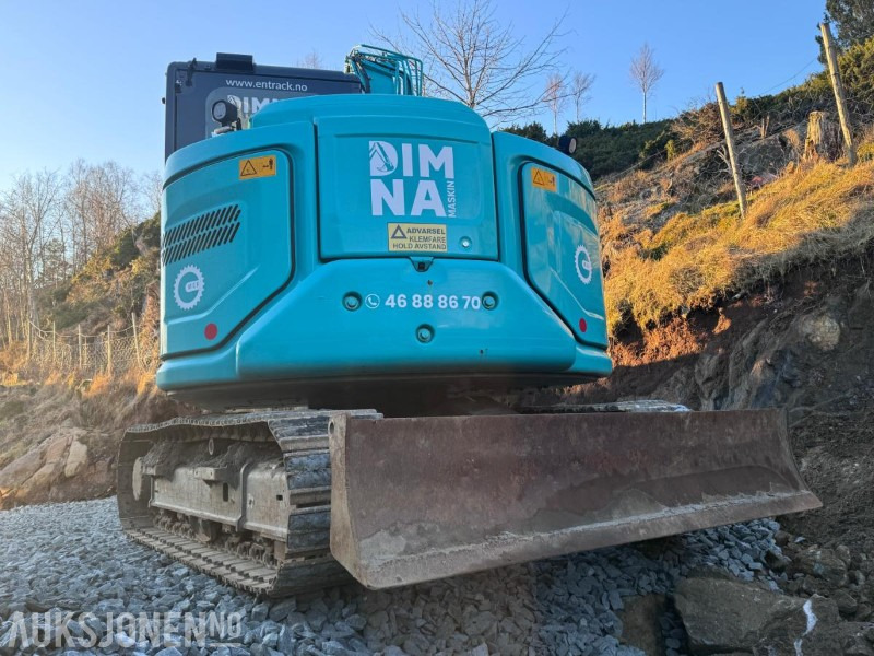 2021 Kobelco SK75SR-7 - 8 tonns Gravemaskin - Sentralsmøring - Engcon tiltrotator - Hammer - Pusskuffe - Gallerskufffe - Graveskuffe - Smalskuffe og Klype - Gått 2732 timer - Ekskavatör: fotoğraf 4 2021 Kobelco SK75SR-7 - 8 tonns Gravemaskin - Sentralsmøring - Engcon tiltrotator - Hammer - Pusskuffe - Gallerskufffe - Graveskuffe - Smalskuffe og Klype - Gått 2732 timer - Ekskavatör: fotoğraf 4