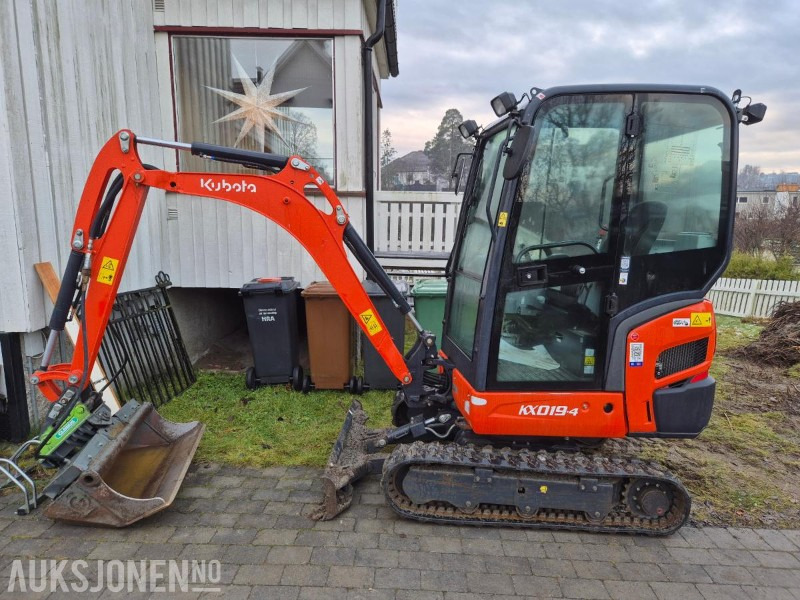 2021 Kubota KX019-4 minigraver, 723 timer - Mini ekskavatör: fotoğraf 2 2021 Kubota KX019-4 minigraver, 723 timer - Mini ekskavatör: fotoğraf 2