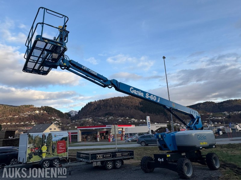 2021 mod Genie S-60 J - sertifisert til 10/26 - 803 timer - nylig utført service - Araçüstü platform: fotoğraf 1 2021 mod Genie S-60 J - sertifisert til 10/26 - 803 timer - nylig utført service - Araçüstü platform: fotoğraf 1