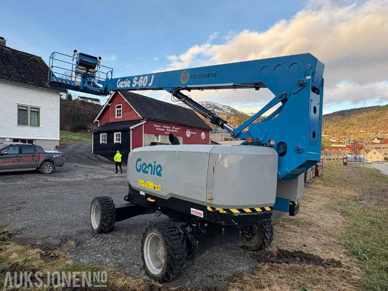 2021 mod Genie S-60 J - sertifisert til 10/26 - 803 timer - nylig utført service - Araçüstü platform: fotoğraf 4 2021 mod Genie S-60 J - sertifisert til 10/26 - 803 timer - nylig utført service - Araçüstü platform: fotoğraf 4