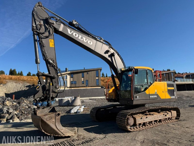 2022 Volvo EC220EL BELTEGRAVER ROTOTILT SERVICEHISTORIKK - Ekskavatör: fotoğraf 2 2022 Volvo EC220EL BELTEGRAVER ROTOTILT SERVICEHISTORIKK - Ekskavatör: fotoğraf 2