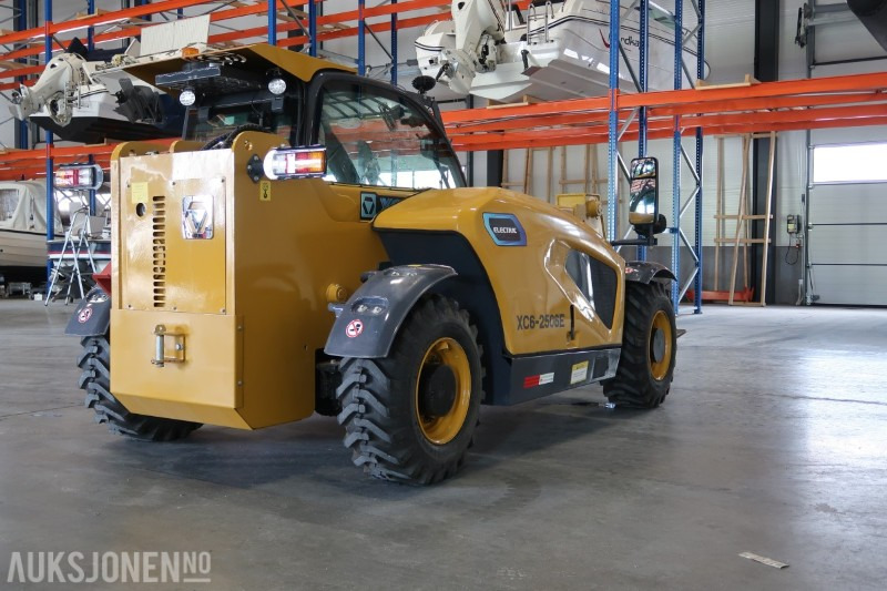 2023 XCMG XC6-2506E Elektrisk teleskoptruck - Skuff - Gafler - Lader, Kun 13 Timer - Teleskopik yükleyici: fotoğraf 5 2023 XCMG XC6-2506E Elektrisk teleskoptruck - Skuff - Gafler - Lader, Kun 13 Timer - Teleskopik yükleyici: fotoğraf 5