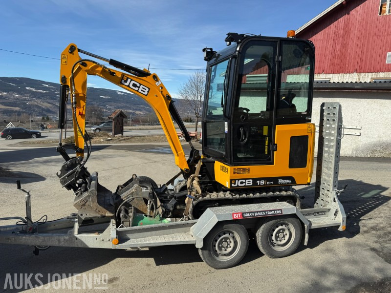 2024 JCB 19 C-1 MINIGRAVER, 3 SKUFFER, PIGGHAMMER, MASKINHENGER, KUN 200 TIMER, UTVIDET GARANTI - Mini ekskavatör: fotoğraf 1 2024 JCB 19 C-1 MINIGRAVER, 3 SKUFFER, PIGGHAMMER, MASKINHENGER, KUN 200 TIMER, UTVIDET GARANTI - Mini ekskavatör: fotoğraf 1