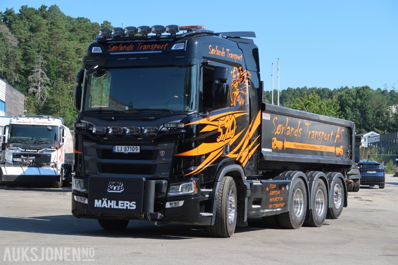 2024 Scania R590 8x4 brøyterigget krokbil m/ 24t JOAB krok - 12 000 km - serviceavtale - Kancalı yükleyici kamyon: fotoğraf 3 2024 Scania R590 8x4 brøyterigget krokbil m/ 24t JOAB krok - 12 000 km - serviceavtale - Kancalı yükleyici kamyon: fotoğraf 3