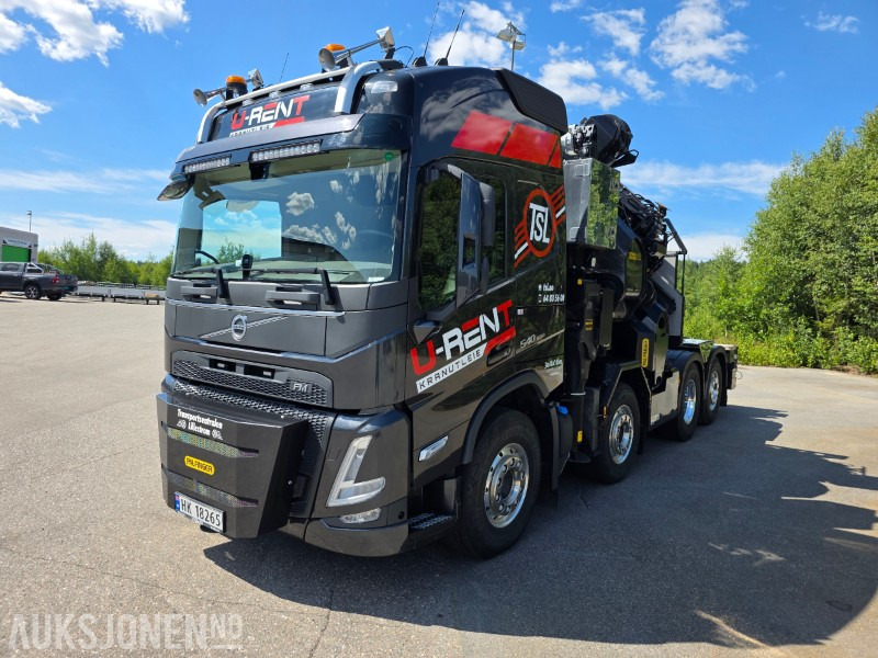 2024 Volvo FM 540 8X2 kranbil 165 tm med vinsj lasteflak elpumpe/el aggregat - Vinçli kamyon: fotoğraf 1 2024 Volvo FM 540 8X2 kranbil 165 tm med vinsj lasteflak elpumpe/el aggregat - Vinçli kamyon: fotoğraf 1
