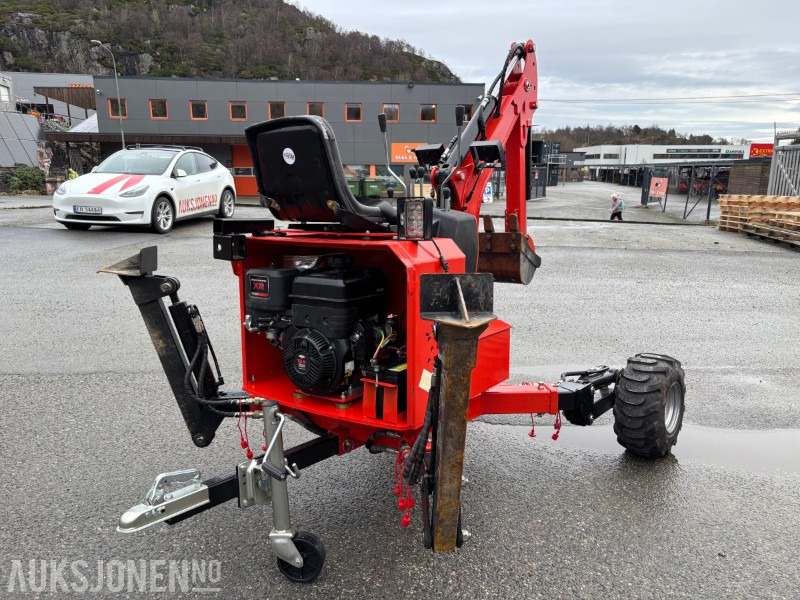 2025 MINIGRAVER SPIDER 360. 600KG. BRIGGS & STRATTON XR 13.5HK 420cc. - Mini ekskavatör: fotoğraf 3 2025 MINIGRAVER SPIDER 360. 600KG. BRIGGS & STRATTON XR 13.5HK 420cc. - Mini ekskavatör: fotoğraf 3