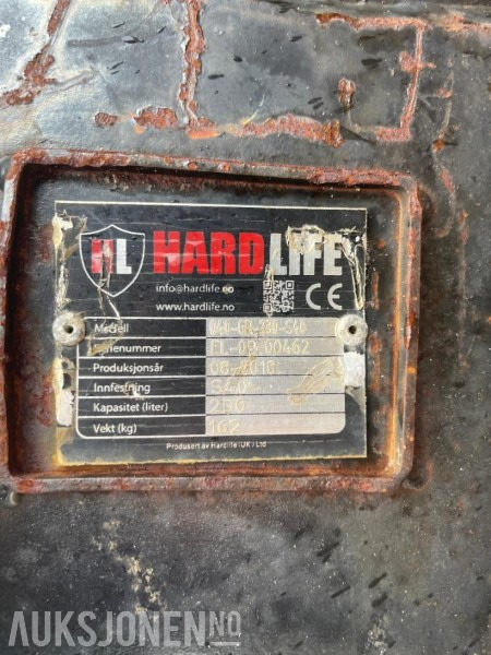 2018 Hardlife 040-GR-230-S40 Kabel/Smal skuffe - Ataşman - İş makinaları: fotoğraf 4 2018 Hardlife 040-GR-230-S40 Kabel/Smal skuffe - Ataşman - İş makinaları: fotoğraf 4