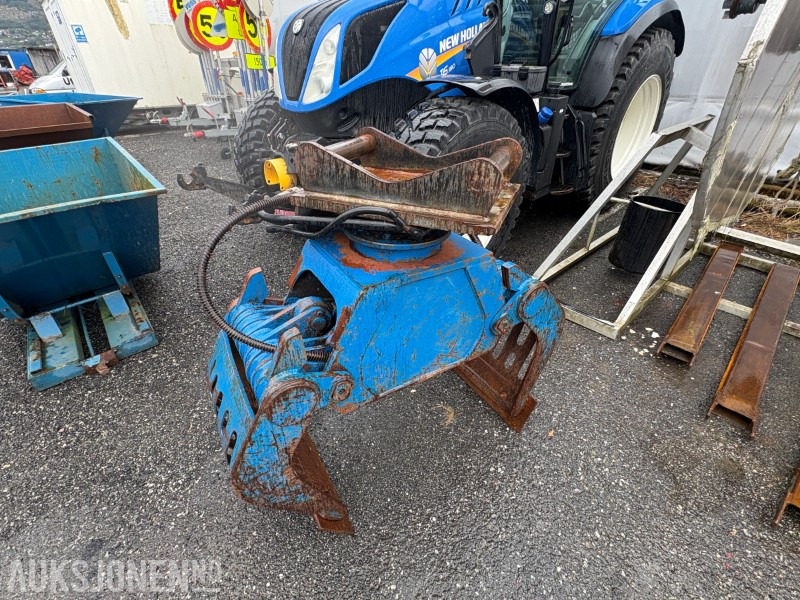 Sorteringsklo med hydraulisk rotator og S60-feste - Ataşman - İş makinaları: fotoğraf 1 Sorteringsklo med hydraulisk rotator og S60-feste - Ataşman - İş makinaları: fotoğraf 1