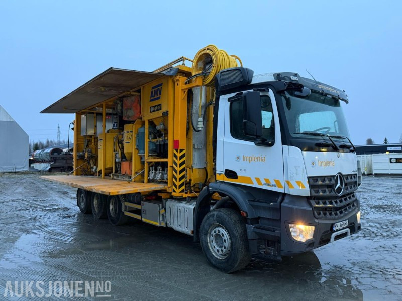 2017 Mercedes-Benz Arocs 3235 8x4, Injeksjonsrigg AMV, EURO 6, påmontert kran - Atık toplama taşıt/ Özel amaçlı taşıt: fotoğraf 3 2017 Mercedes-Benz Arocs 3235 8x4, Injeksjonsrigg AMV, EURO 6, påmontert kran - Atık toplama taşıt/ Özel amaçlı taşıt: fotoğraf 3