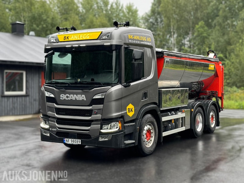 2020 Scania P450 asfalt - spriderbil m/ ReCo Drive | automat | 3-akslet - Atık toplama taşıt/ Özel amaçlı taşıt: fotoğraf 1 2020 Scania P450 asfalt - spriderbil m/ ReCo Drive | automat | 3-akslet - Atık toplama taşıt/ Özel amaçlı taşıt: fotoğraf 1