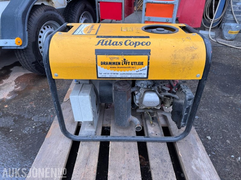Atlas Copco aggregat / Honda GX200 / Rep.objekt - İnşaat ekipmanı: fotoğraf 1 Atlas Copco aggregat / Honda GX200 / Rep.objekt - İnşaat ekipmanı: fotoğraf 1