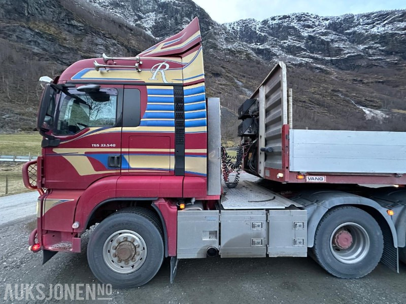 2013 MAN TGS 28.540 6X6H BLS trekkvogn m/ Vang SHSL 111 TS maskinhenger, NY EU! - Çekici: fotoğraf 3 2013 MAN TGS 28.540 6X6H BLS trekkvogn m/ Vang SHSL 111 TS maskinhenger, NY EU! - Çekici: fotoğraf 3