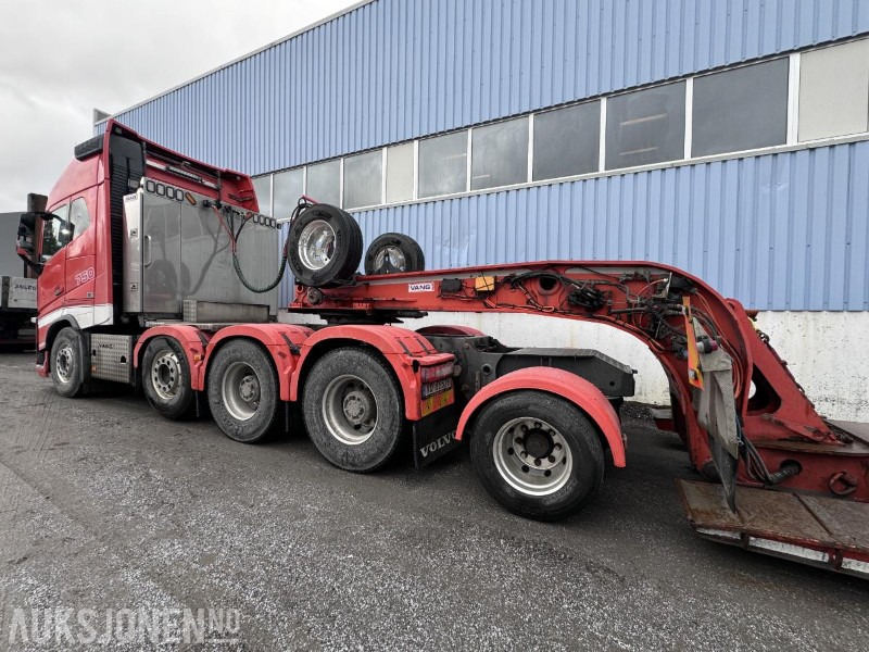 2015 Volvo FH 16 750 - 8x4 + 1 - Tridem pusher - Tungtrekker med 2015 Vang ATHLS 111+1 brønnhenger - Çekici: fotoğraf 5 2015 Volvo FH 16 750 - 8x4 + 1 - Tridem pusher - Tungtrekker med 2015 Vang ATHLS 111+1 brønnhenger - Çekici: fotoğraf 5