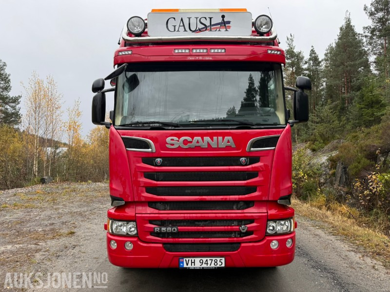2018 Scania R580-V8-6x4-EURO6-260.000km-Tippsemi m/ Langendorf tralle - Çekici: fotoğraf 3 2018 Scania R580-V8-6x4-EURO6-260.000km-Tippsemi m/ Langendorf tralle - Çekici: fotoğraf 3