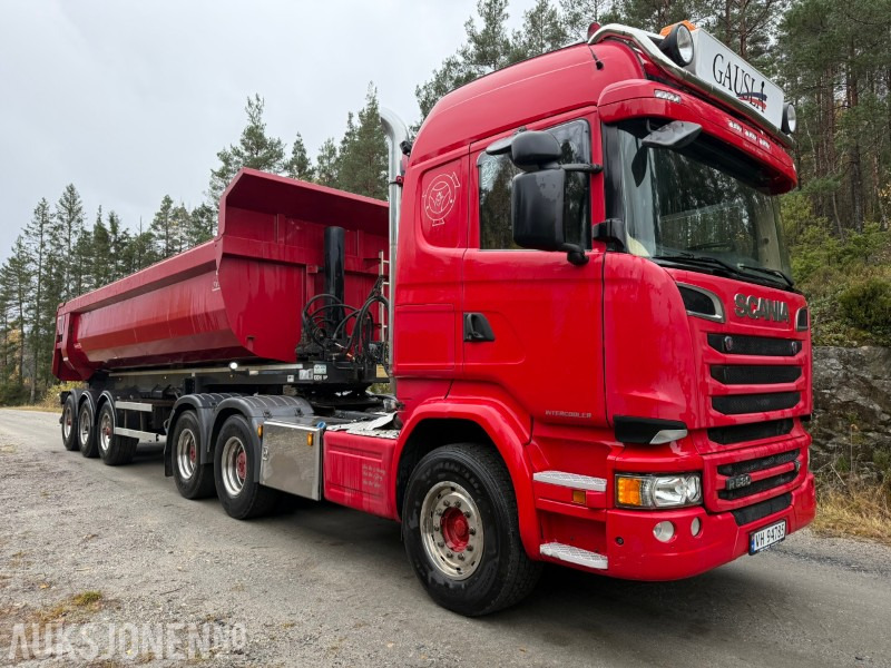 2018 Scania R580-V8-6x4-EURO6-260.000km-Tippsemi m/ Langendorf tralle - Çekici: fotoğraf 4 2018 Scania R580-V8-6x4-EURO6-260.000km-Tippsemi m/ Langendorf tralle - Çekici: fotoğraf 4