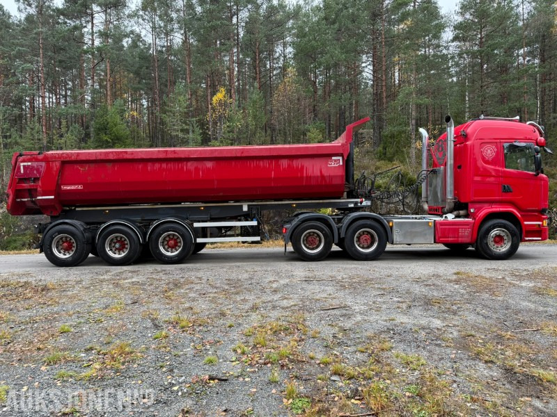 2018 Scania R580-V8-6x4-EURO6-260.000km-Tippsemi m/ Langendorf tralle - Çekici: fotoğraf 5 2018 Scania R580-V8-6x4-EURO6-260.000km-Tippsemi m/ Langendorf tralle - Çekici: fotoğraf 5