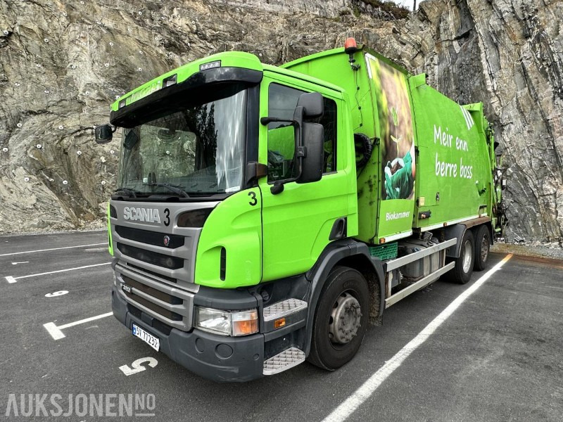 2016 Scania P320 Komprimatorbil - NY EU/2 kammer Inkl. biokammer/MTM påbygg, 277256km - Diğer araçlar: fotoğraf 1 2016 Scania P320 Komprimatorbil - NY EU/2 kammer Inkl. biokammer/MTM påbygg, 277256km - Diğer araçlar: fotoğraf 1