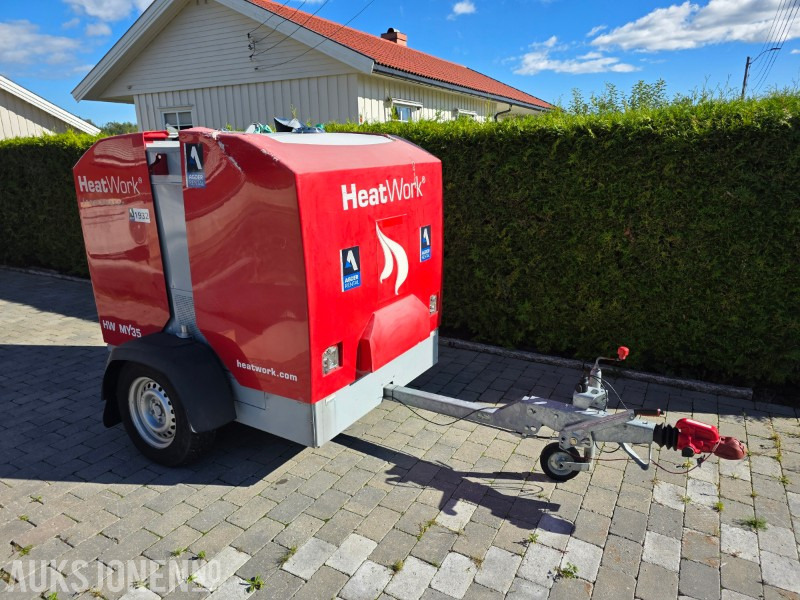 Heatwork MY35 mobilt varmesystem med varmematter - İnşaat ekipmanı: fotoğraf 1 Heatwork MY35 mobilt varmesystem med varmematter - İnşaat ekipmanı: fotoğraf 1