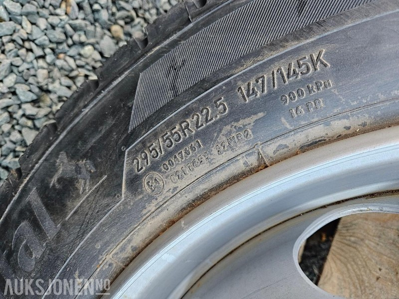 2024 Nytt/ubrukt- Continental Conti EcoPlus HD3+ 295/55R22.5 - Accuride stål felg Maweco reservehjulholder - Kamyon: fotoğraf 3 2024 Nytt/ubrukt- Continental Conti EcoPlus HD3+ 295/55R22.5 - Accuride stål felg Maweco reservehjulholder - Kamyon: fotoğraf 3