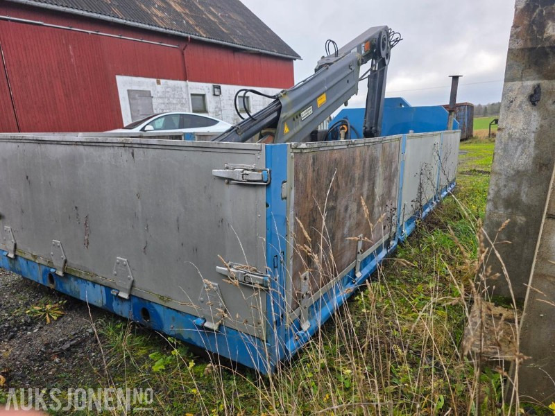 Kranflak med hydraulisk kran, HIAB 865 AW - Kamyon: fotoğraf 2 Kranflak med hydraulisk kran, HIAB 865 AW - Kamyon: fotoğraf 2