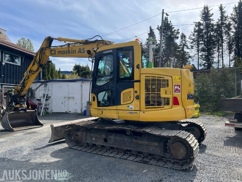 Komatsu PC138 gravemaskin, GPS, Tiltrotator, Smøring, Kamera - Ekskavatör: fotoğraf 3 Komatsu PC138 gravemaskin, GPS, Tiltrotator, Smøring, Kamera - Ekskavatör: fotoğraf 3