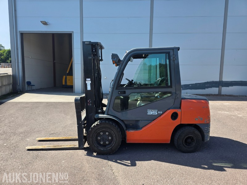 2008 Toyota Tonero 35 Motvektstruck - Diesel - 7972 Arbeidstimer - - Malzeme taşıma ekipmanı: fotoğraf 2 2008 Toyota Tonero 35 Motvektstruck - Diesel - 7972 Arbeidstimer - - Malzeme taşıma ekipmanı: fotoğraf 2
