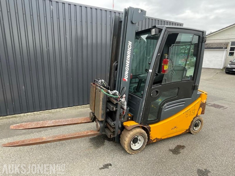 2012 Jungheinrich EFG 320 EL.Truck - Ravas vekt - 7 m. løftehøyde - 2 tonn løftekapasitet - 4812 timer. - Malzeme taşıma ekipmanı: fotoğraf 1 2012 Jungheinrich EFG 320 EL.Truck - Ravas vekt - 7 m. løftehøyde - 2 tonn løftekapasitet - 4812 timer. - Malzeme taşıma ekipmanı: fotoğraf 1