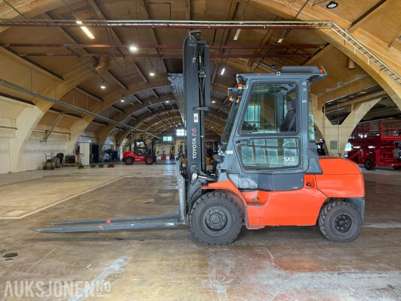2012 Toyota 42-7FDA50 gaffeltruck- 1506 timer - årskontrollert og godkjent. - Malzeme taşıma ekipmanı: fotoğraf 2 2012 Toyota 42-7FDA50 gaffeltruck- 1506 timer - årskontrollert og godkjent. - Malzeme taşıma ekipmanı: fotoğraf 2