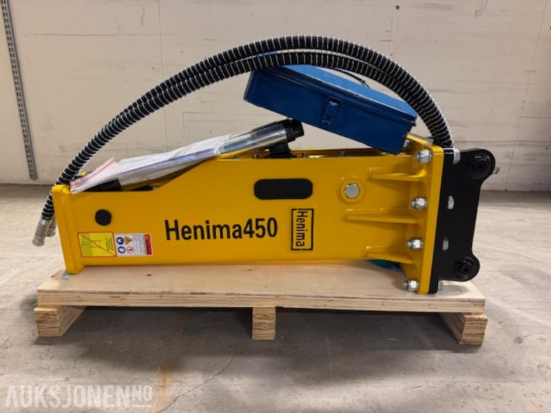 NY HENIMA 450 PIGGHAMMER TIL 1,2-3 TONNS GRAVEMASKIN S30 M/GARANTI - Hidrolik kırıcı: fotoğraf 1 NY HENIMA 450 PIGGHAMMER TIL 1,2-3 TONNS GRAVEMASKIN S30 M/GARANTI - Hidrolik kırıcı: fotoğraf 1
