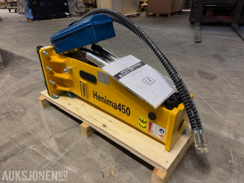 NY HENIMA 450 PIGGHAMMER TIL 1,2-3 TONNS GRAVEMASKIN S30 M/GARANTI - Hidrolik kırıcı: fotoğraf 4 NY HENIMA 450 PIGGHAMMER TIL 1,2-3 TONNS GRAVEMASKIN S30 M/GARANTI - Hidrolik kırıcı: fotoğraf 4